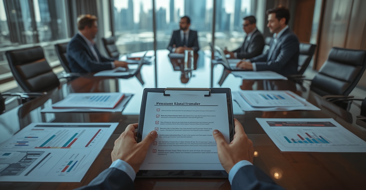 lucid-origin_An_ultra-realistic_corporate_editorial_photograph_inside_a_modern_executive_boar-0 Evaluating Pension Risk Transfer Companies: A Fiduciary Checklist